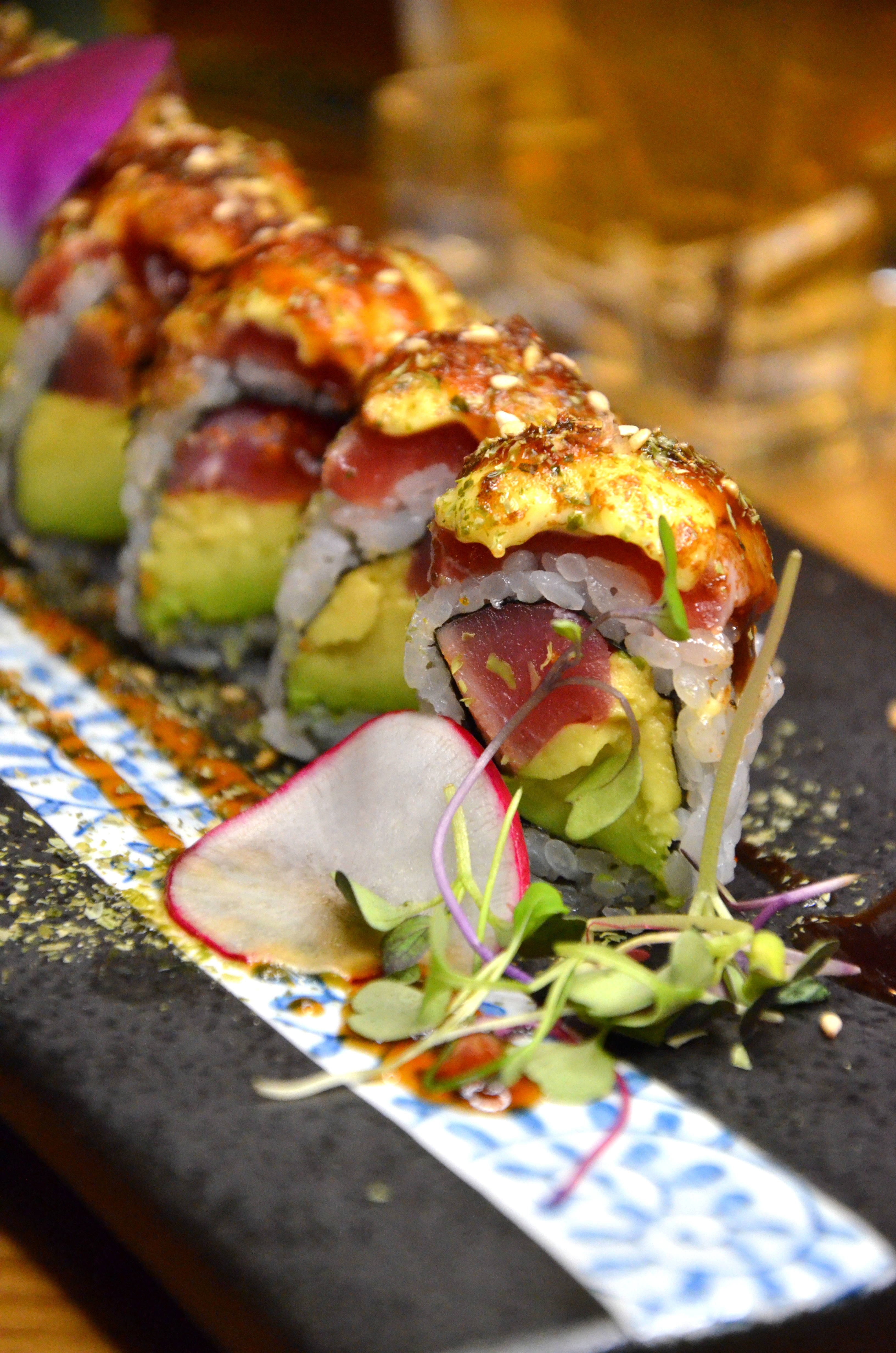 Order Tuna Lover Roll food online from Sushi Soba store, Old Greenwich on bringmethat.com