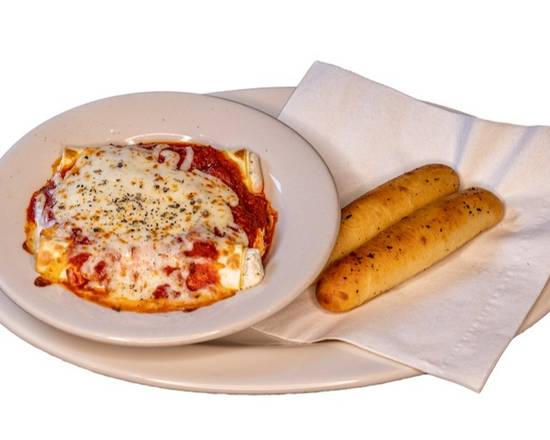 Order Cheese Manicotti food online from Zio Al's Pizza & Pasta store, Plano on bringmethat.com
