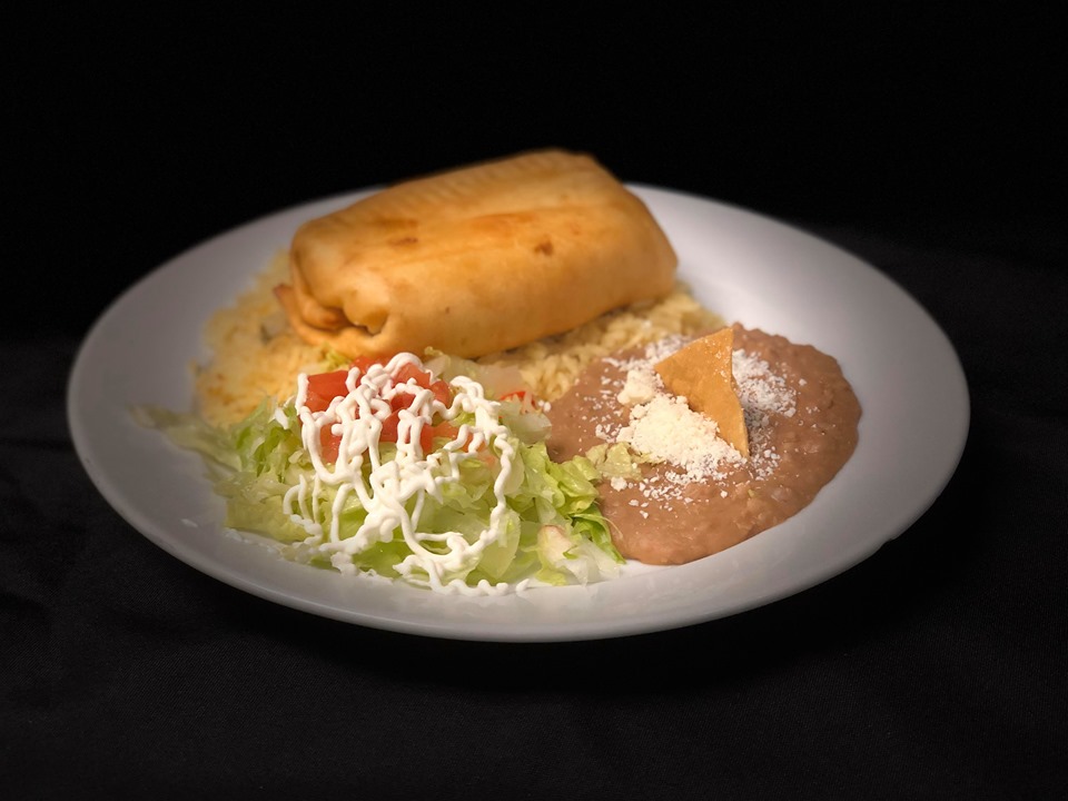 Order Chimichanga Supreme food online from Jessy Taqueria store, Norfolk on bringmethat.com