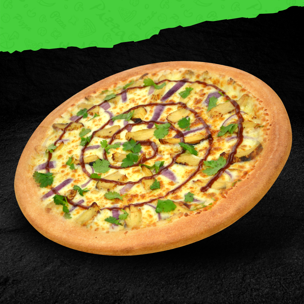Order Thin Crust Create Your Custom Pizza with 1 Topping food online from Piara Pizza store, El Monte on bringmethat.com