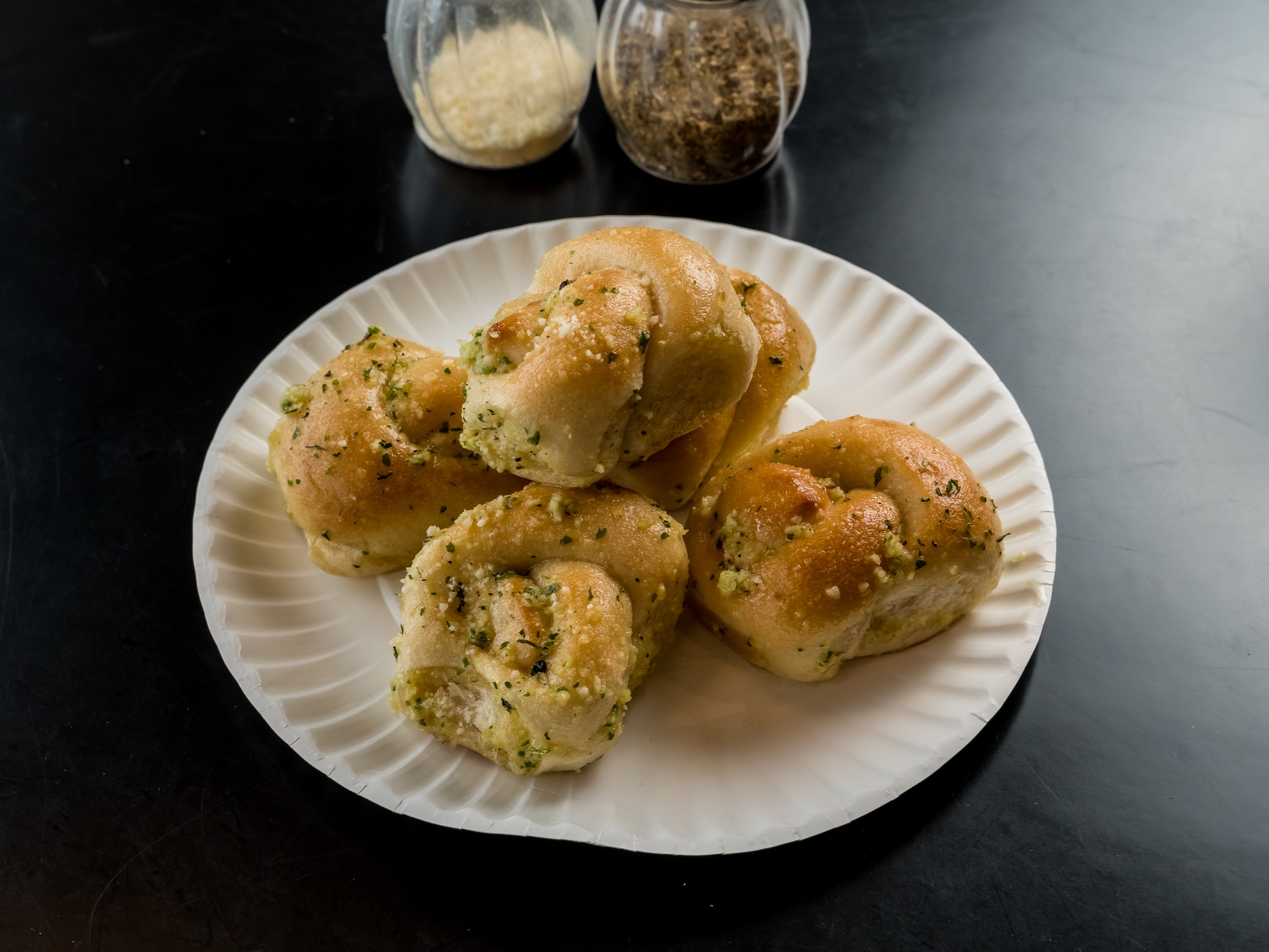 Order Garlic Knots food online from Rosario's Pizzeria store, Seaford on bringmethat.com