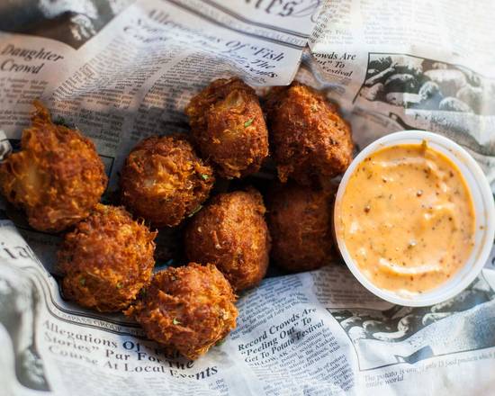 Order Crab Bites food online from Hook And Reel Cajun Seafood store, Bailey's Crossroads on bringmethat.com