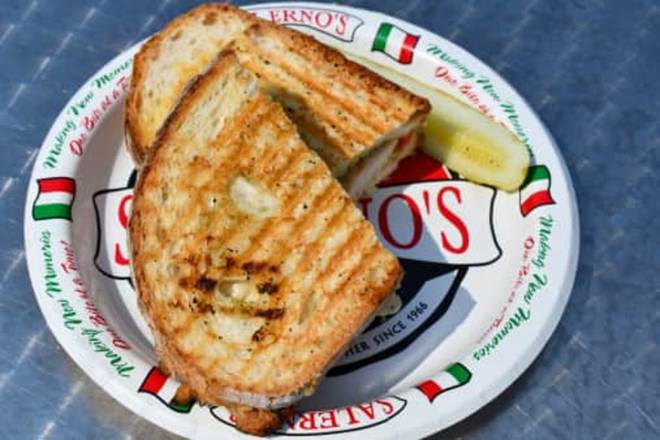 Order Grilled Trackside Panini food online from Salerno Pizzeria & Sports Bar store, Hodgkins on bringmethat.com