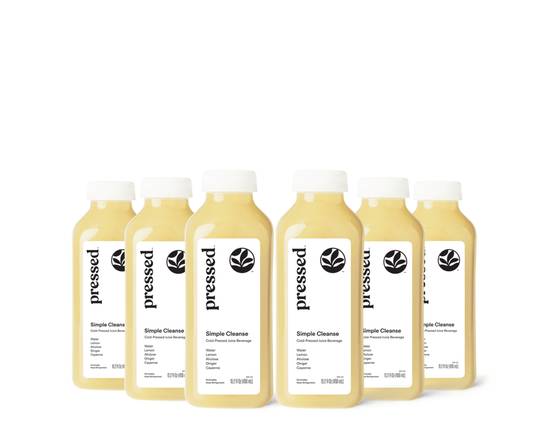 Order Daily Simple Cleanse Juice 6-Pack food online from Pressed store, Montecito on bringmethat.com