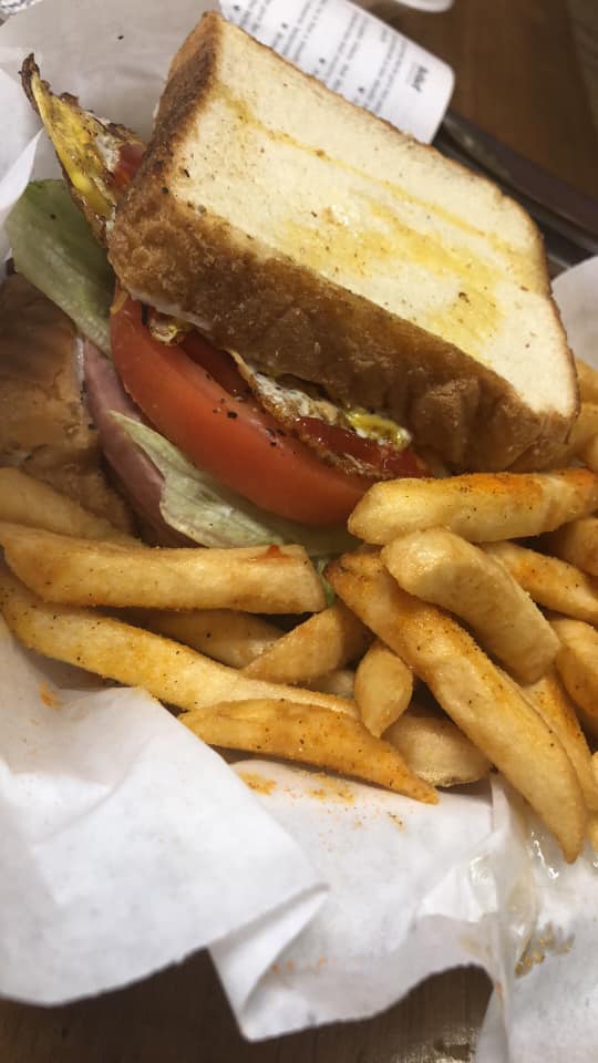 Order Fashioned Fried Bologna Sandwich food online from Seasoned With Soul store, Columbia on bringmethat.com
