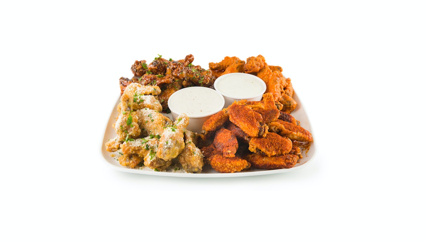 Order Wing Platter (60 Pcs.)  food online from Starbird Wings store, Campbell on bringmethat.com