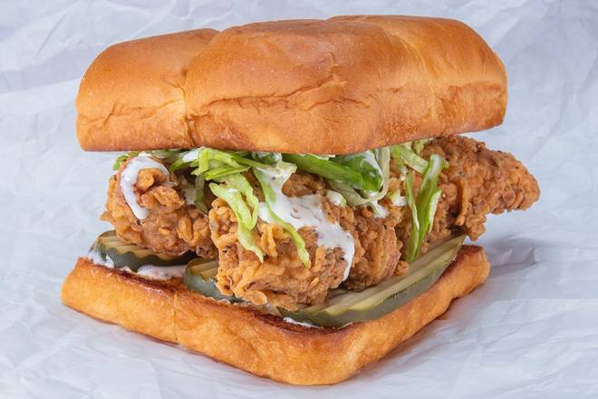 Order Bad Mutha Clucka food online from Dog Haus store, Los Angeles on bringmethat.com