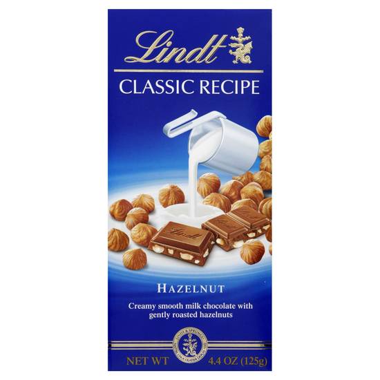 Order Lindt Milk Chocolate Hazelnut (4.4 oz) food online from Rite Aid store, Eugene on bringmethat.com