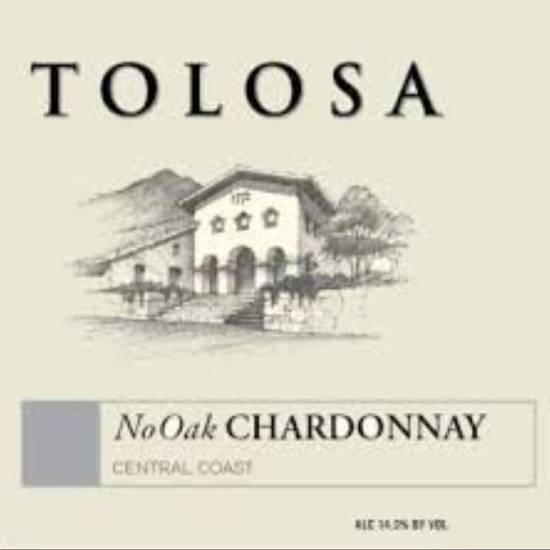 Order TOLOSA NO OAK CHARDONNAY food online from Sandy Liquor store, San Luis Obispo on bringmethat.com