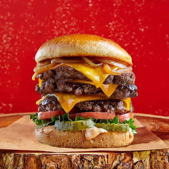Order Triple Epic Burger food online from Epic Burger store, Skokie on bringmethat.com