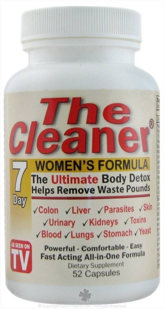Order The Cleaner Body Detox Capsules Women's Formula 7 Day (52 ct) food online from Rite Aid store, Mount Vernon on bringmethat.com