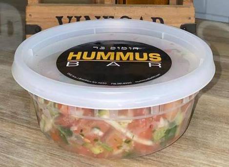 Order Israeli Salad (1/2 LB) food online from Hummus Bar store, New York on bringmethat.com