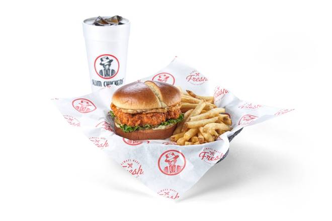 Order Buffalo Ranch Chicken Sandwich Meal food online from Slim Chickens store, Little Rock on bringmethat.com