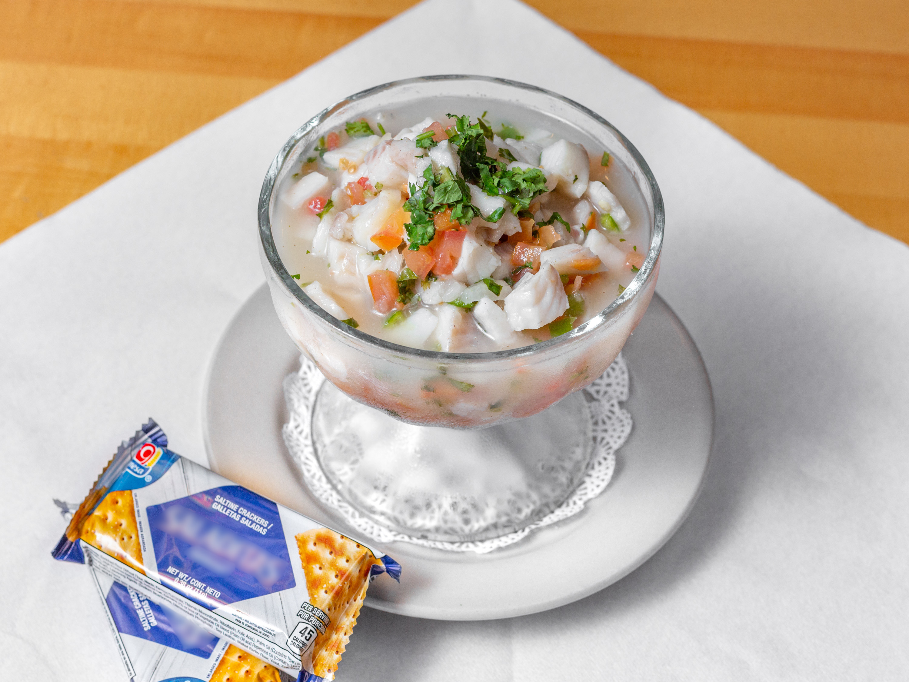 Order Fish Ceviche food online from Dirty Al's Seafood Market & Cajun Kitchen store, Brownsville on bringmethat.com