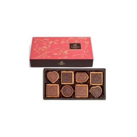 Order GODIVA Assorted Chocolate Biscuit Gift Box (20 count) food online from Dolcezza Gelato store, Arlington on bringmethat.com