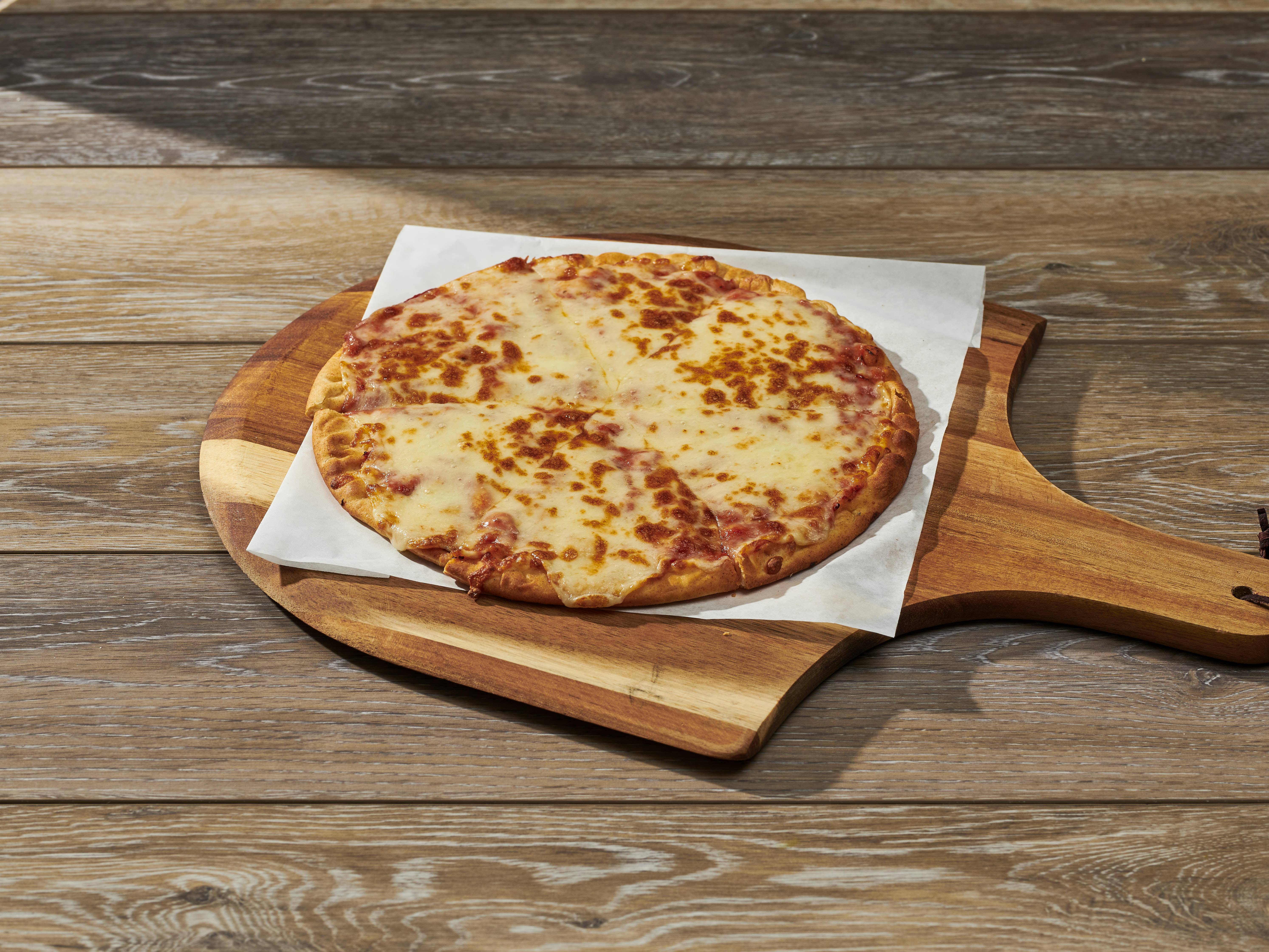 Order Cheese Pizza food online from Cj Urban Cafe store, Moorpark on bringmethat.com