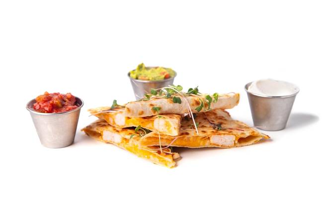Order *Shrimp Quesadilla* food online from Tap Room store, Patchogue on bringmethat.com