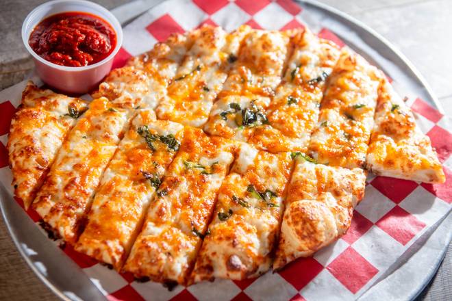 Order Knickerbocker Cheesy Bread food online from Parry Pizzeria & Taphouse store, Greenwood Village on bringmethat.com