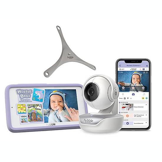 Order Hubble Connected Nursery Pal Premium 5" Smart HD Baby Monitor with Touch Screen Viewer food online from Bed Bath & Beyond store, Lancaster on bringmethat.com