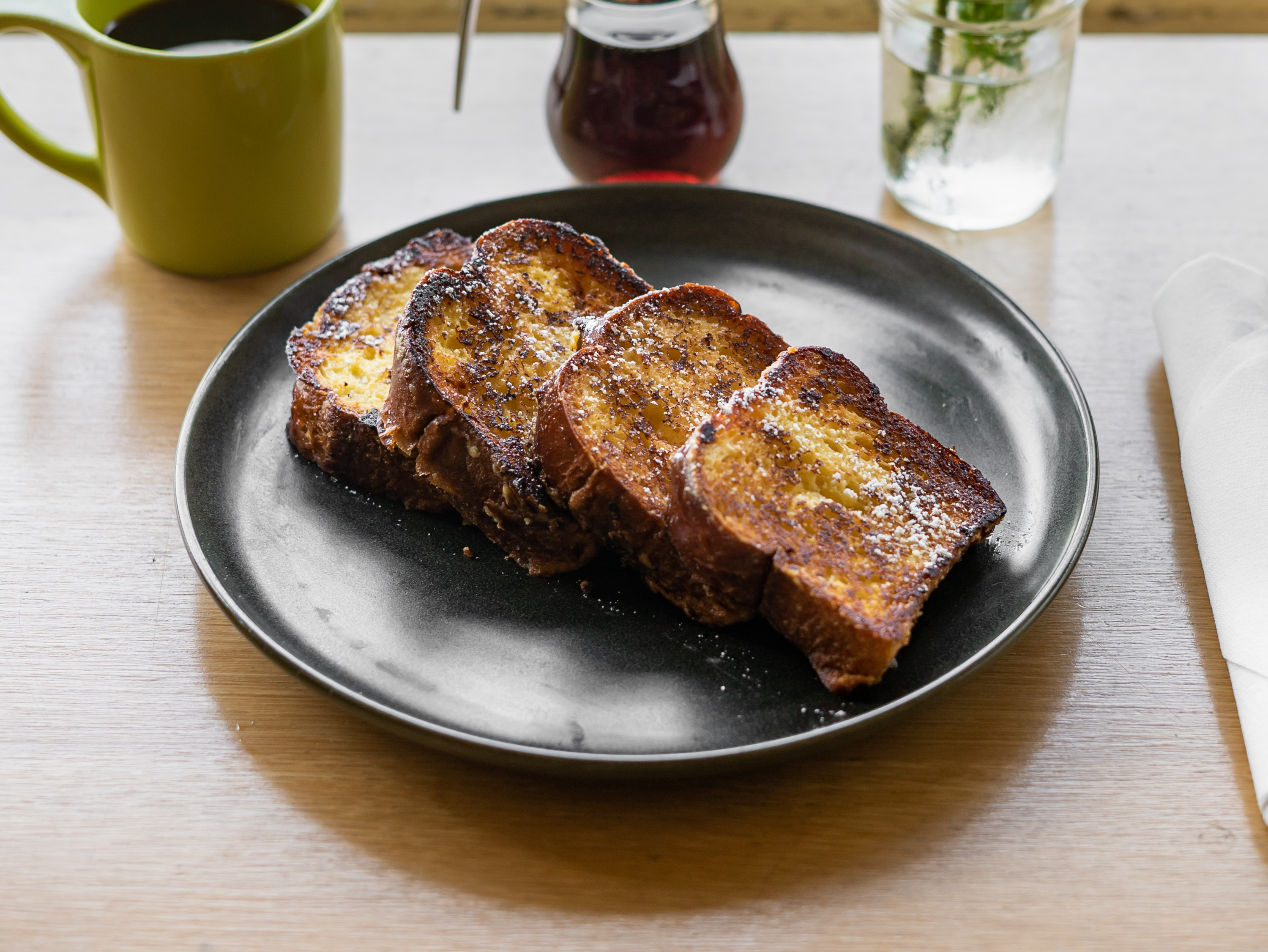 Order Brioche French Toast food online from Square One Dining store, Los Angeles on bringmethat.com