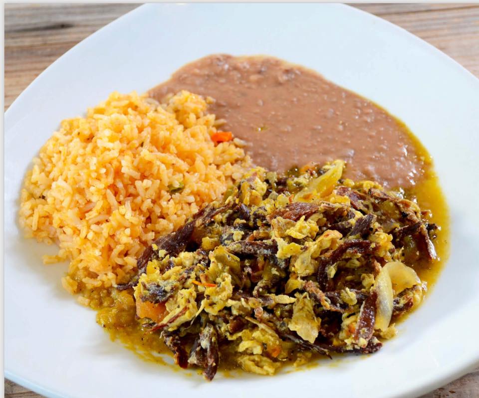 Order Aporreado food online from El Pueblo Michoacano Mexican Restaurant store, Houston on bringmethat.com