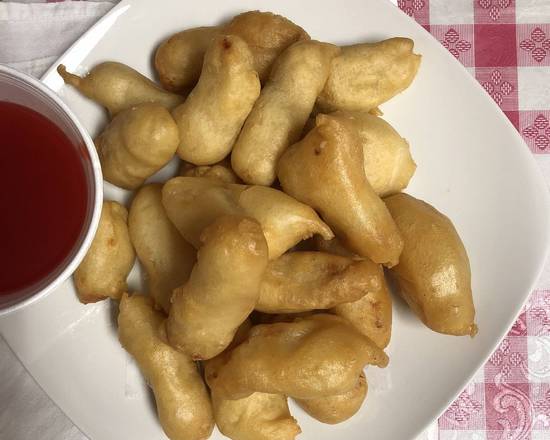 Order Sweet and Sour Chicken 甜酸鸡（晚餐） food online from Sugami Hibachi Express store, Aurora on bringmethat.com