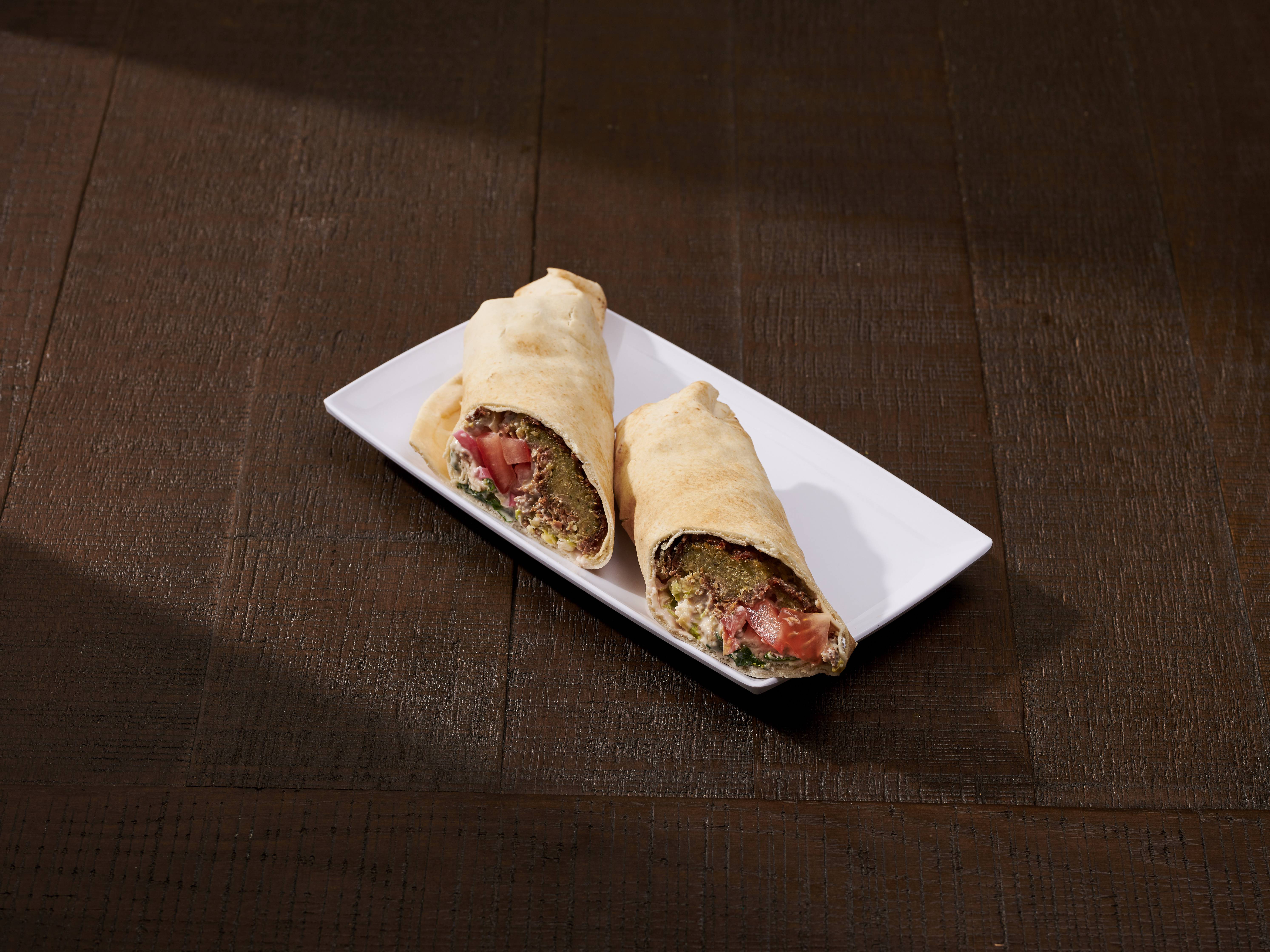 Order Falafel Wrap food online from The Lebanese Oven store, Ventura on bringmethat.com
