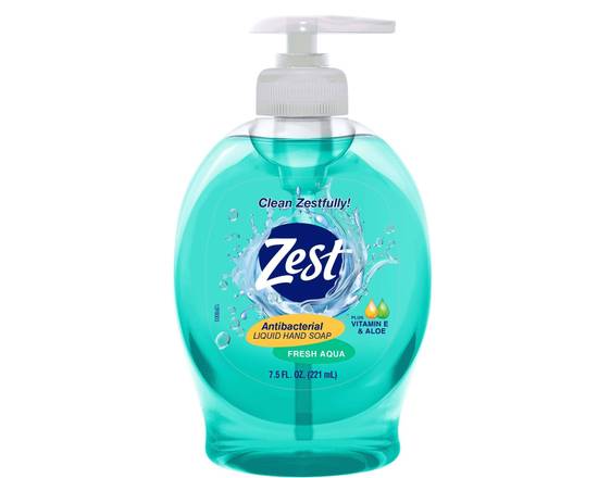 Order Zest Fresh Aqua Liquid Hand Soap (7.5 oz) food online from Temple Beauty Supply store, South Gate on bringmethat.com