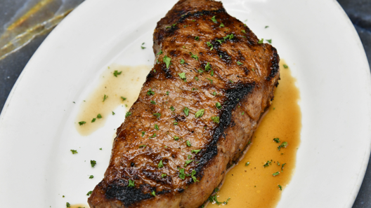 Order Prime New York Strip food online from Mortons The Steakhouse-King of Prussia store, King of Prussia on bringmethat.com