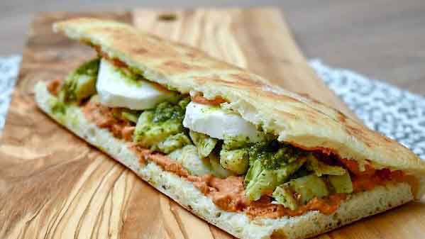 Order Pesto Chicken Melt food online from Cosi store, Chicago on bringmethat.com