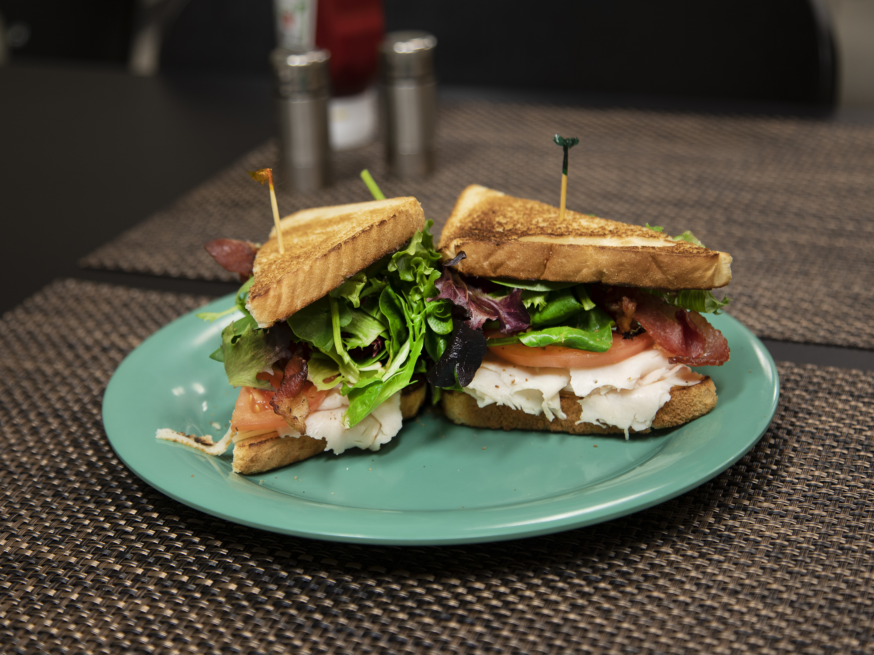 Order Turkey Club Sandwich food online from Emmeli Cake store, Boise on bringmethat.com