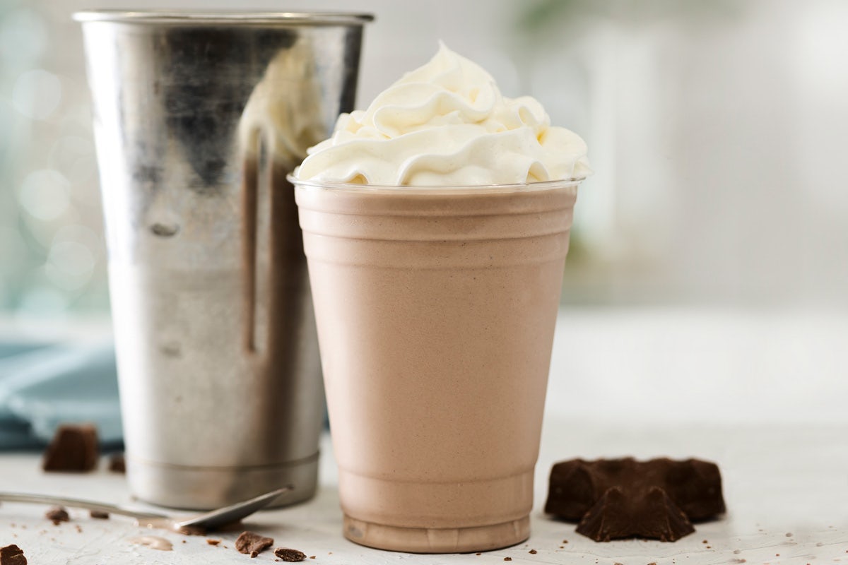 Order CHOCOLATE SHAKE food online from Smashburger store, Lafayette on bringmethat.com