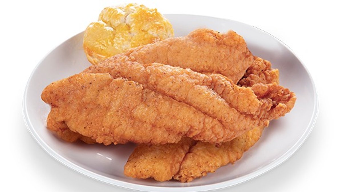 Order 3-PC CAJUN FISH food online from Krispy Krunchy Chicken store, Lithia Springs on bringmethat.com