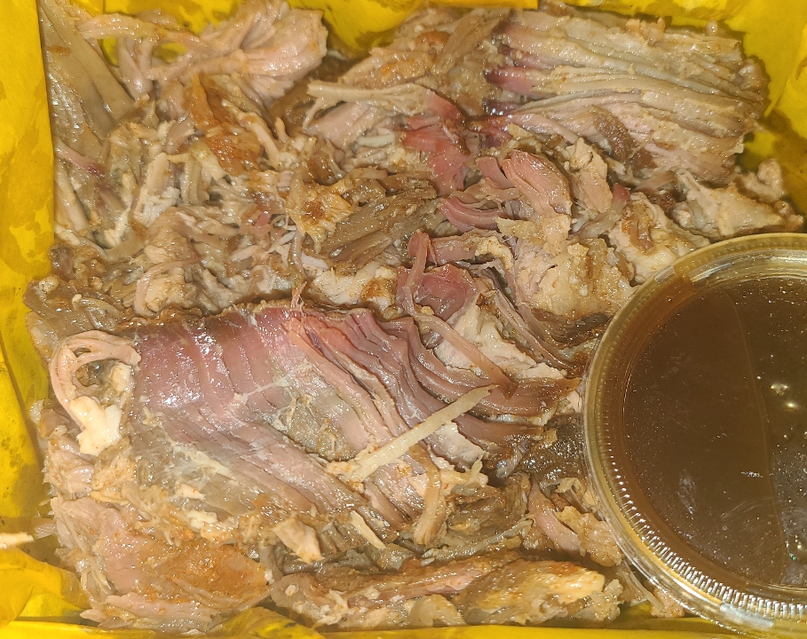 Order Smoked Pulled Pork (1 Pound) food online from Hunny Beez store, Newberg on bringmethat.com