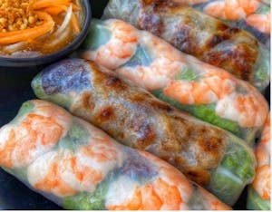 Order Spring Rolls (grilled Pork and Shrimps) food online from Banh Mi Express store, Brentwood on bringmethat.com