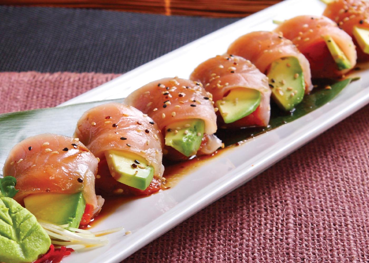 Order Jessica Albacore food online from California Rock'n Sushi store, Los Angeles on bringmethat.com