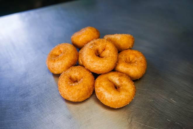 Order Cinnamon Mini Donuts (8 CT) food online from Deek's Pizza store, Grand Forks on bringmethat.com