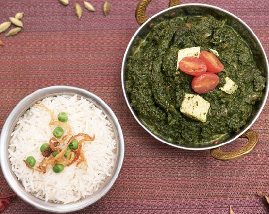 Order Palak Paneer food online from Basil Indian and Thai Grill store, Montclair on bringmethat.com