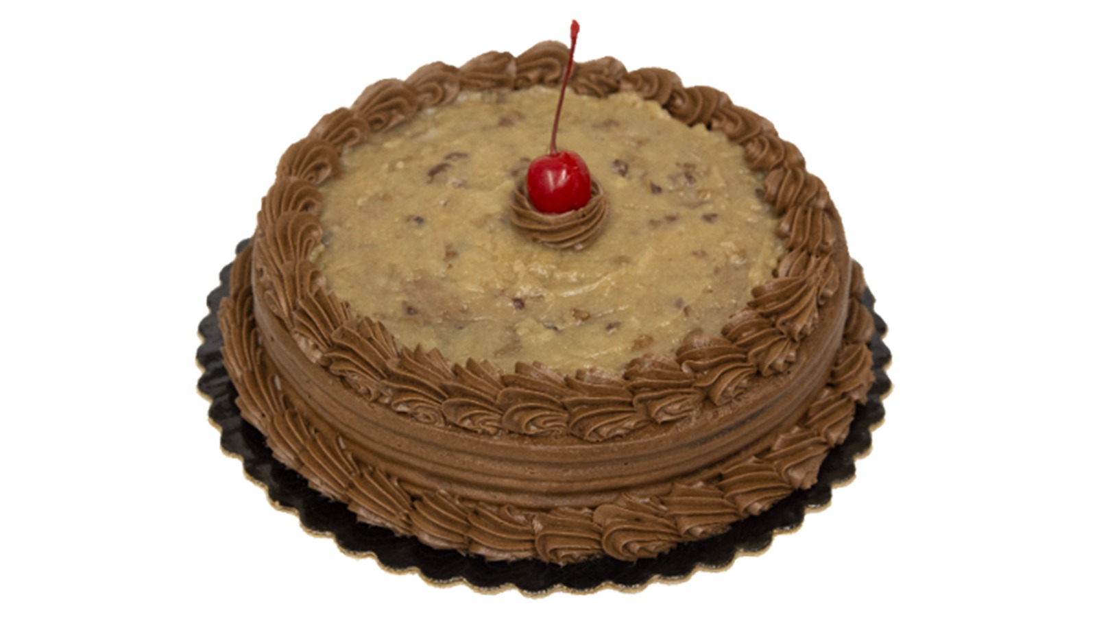 Order German Chocolate Cake, 8" Single Layer food online from Save Mart Supermarket store, Reno on bringmethat.com