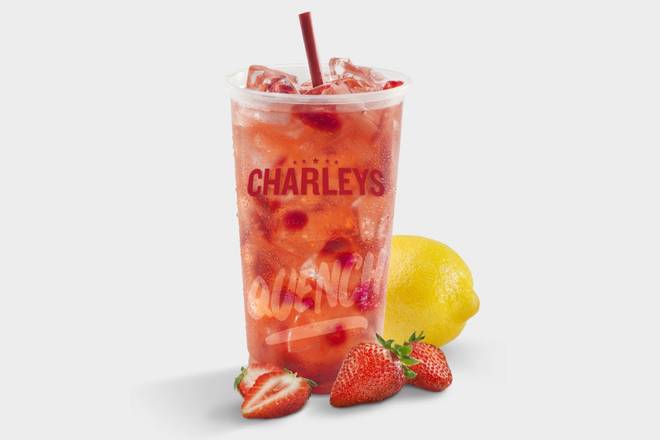 Order STRAWBERRY LEMONADE food online from Charleys Cheesesteaks store, Manchester on bringmethat.com