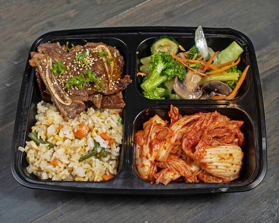 Order 1 Meat Dinner food online from Jin Korean Bbq store, Houston on bringmethat.com