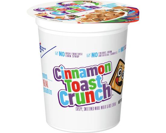 Order General Mills Cinnamon Toast Crunch Cereal-In-A-Cup 2.01 Oz food online from Rocket store, San Bernardino on bringmethat.com