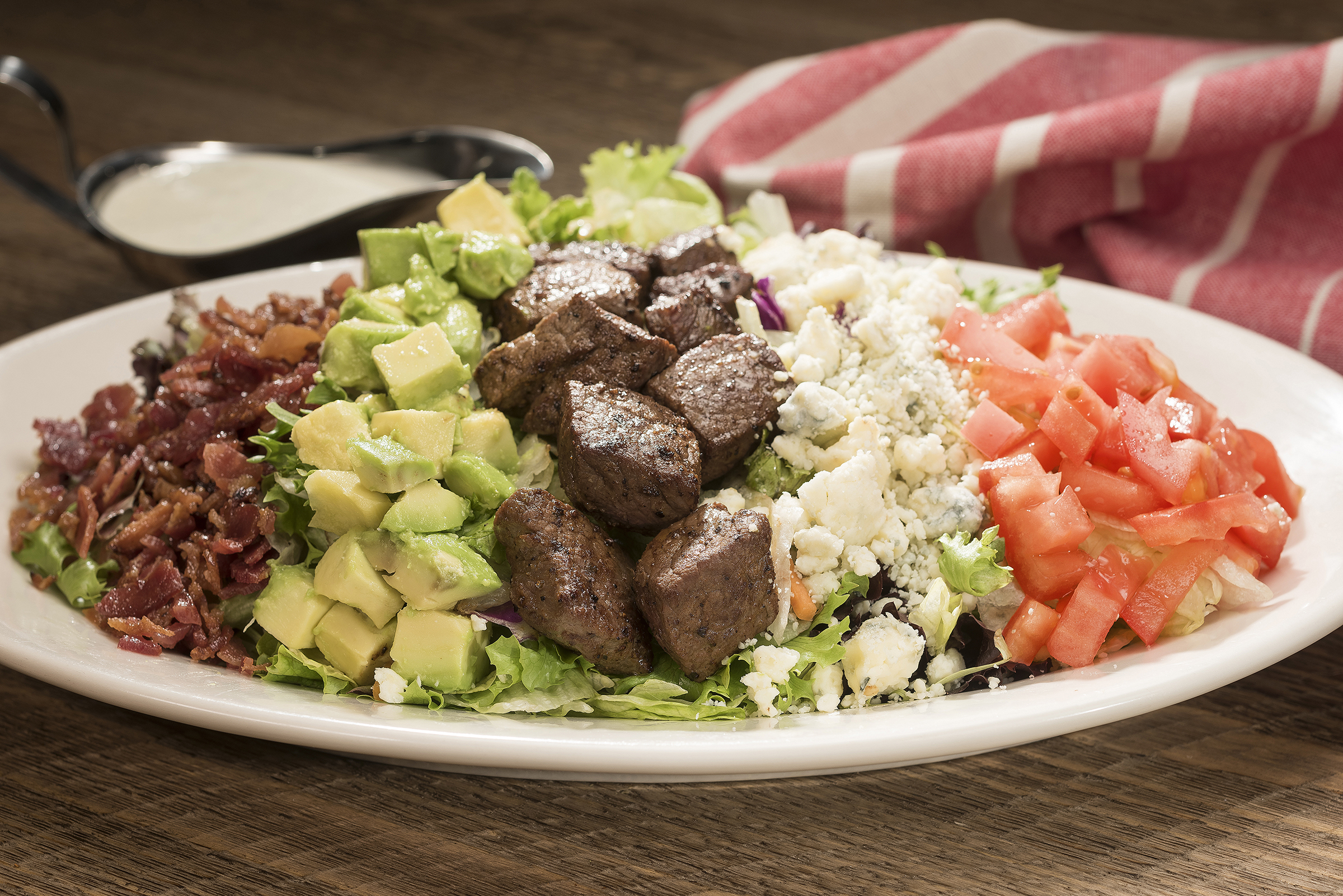Order Steakhouse Cobb Salad Family Meal food online from Cool Hand Luke store, Paso Robles on bringmethat.com