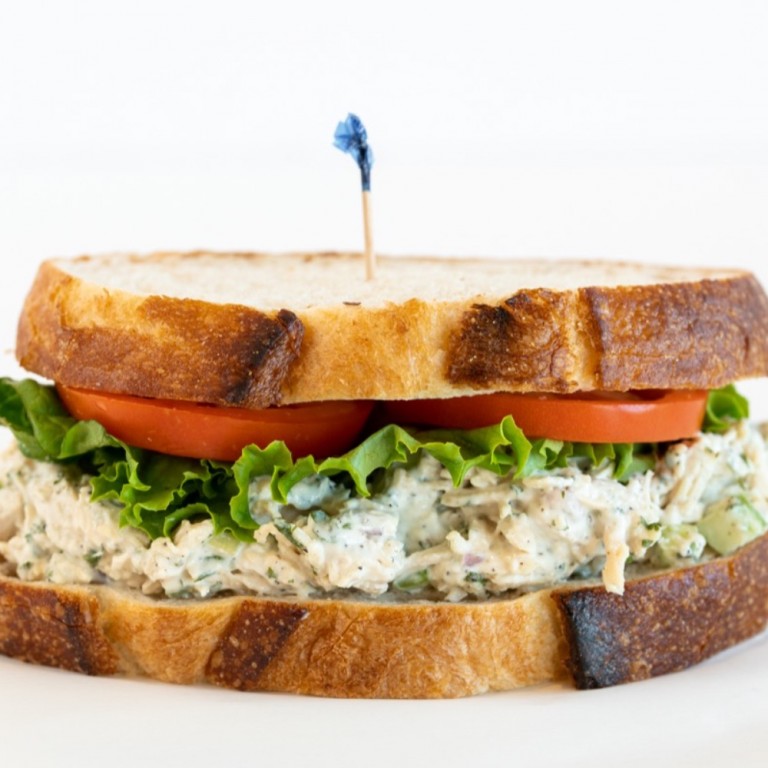 Order Chicken Salad Sandwich food online from Sunny Street Cafe store, Columbus on bringmethat.com