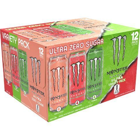 Order Monster Ultra Zero Variety Pack 12 Pack 16oz food online from 7-Eleven store, Murrells Inlet on bringmethat.com