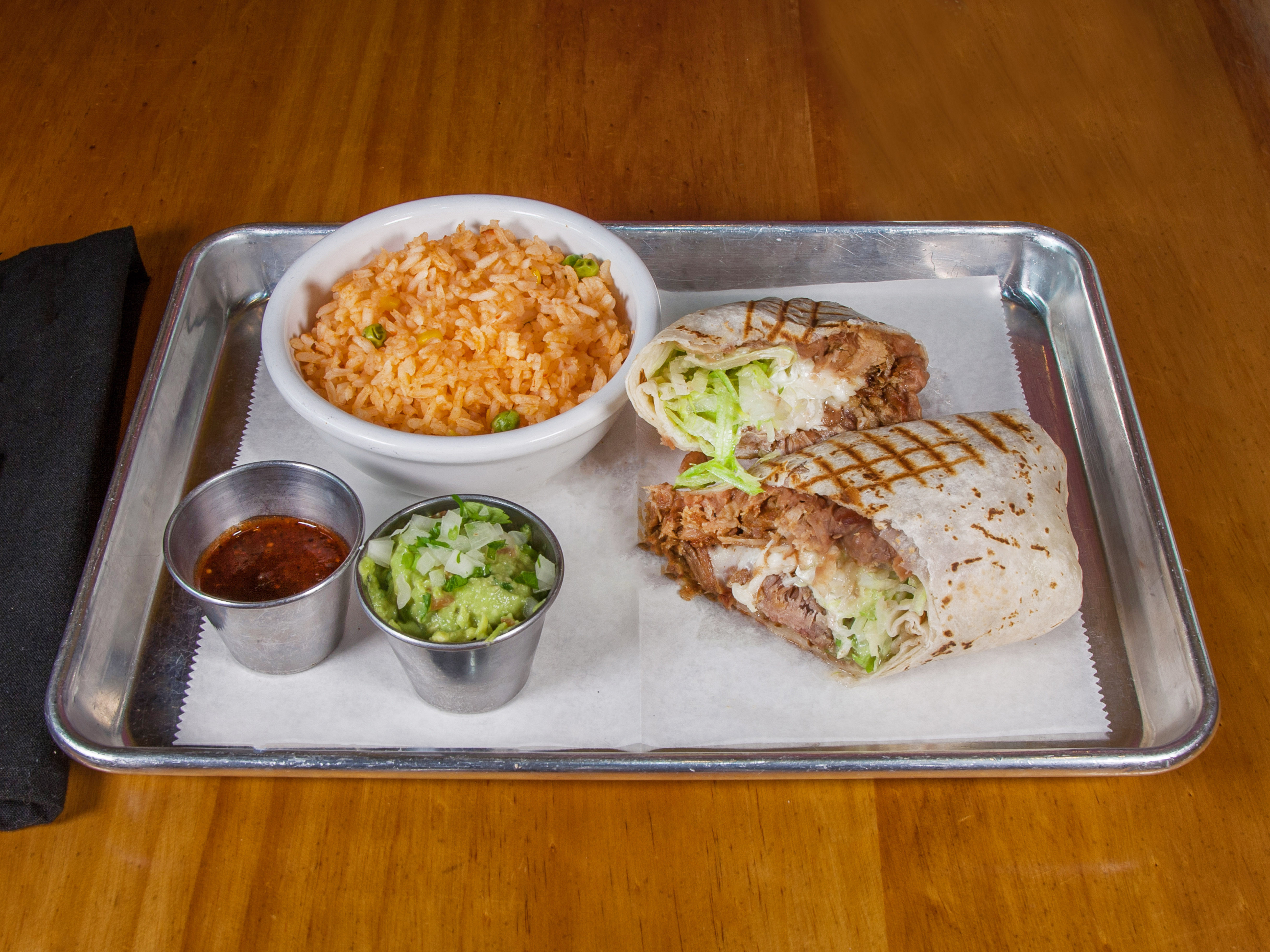 Order Burrito food online from Mexican Republic store, Forest Park on bringmethat.com