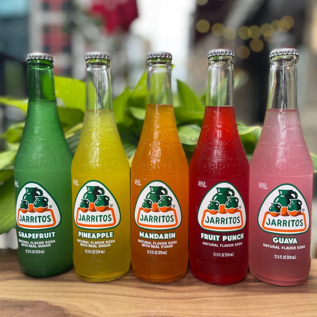 Order Jarritos Soda - Drink food online from San Remo Pizzeria store, San Diego on bringmethat.com