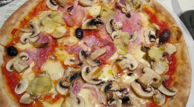 Order Capricciosa Pizza food online from Italian Delights & Pizzas store, Los Angeles on bringmethat.com