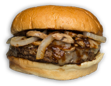 Order A1. Steak Burger food online from Longnecks Sports Grill store, Wilder on bringmethat.com