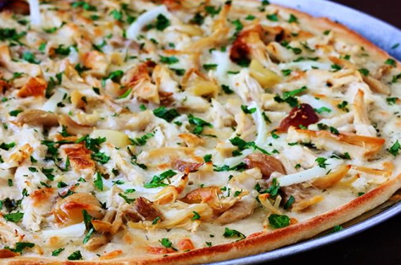 Order Chicken and Garlic Supreme Pizza food online from New York Pizza & Pasta store, Pleasant Hill on bringmethat.com